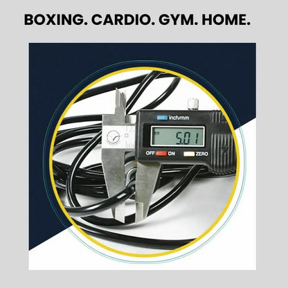 Gym Aerobic Exercise Boxing Skipping Rope Adjustable Bearing Speed