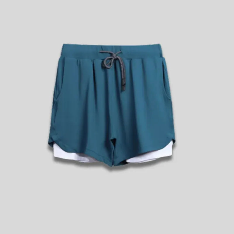 Gym Clothing Men Quick Dry 2 In 1 Gym Shorts Men