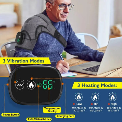 Shoulder Massager Heating & Vibration