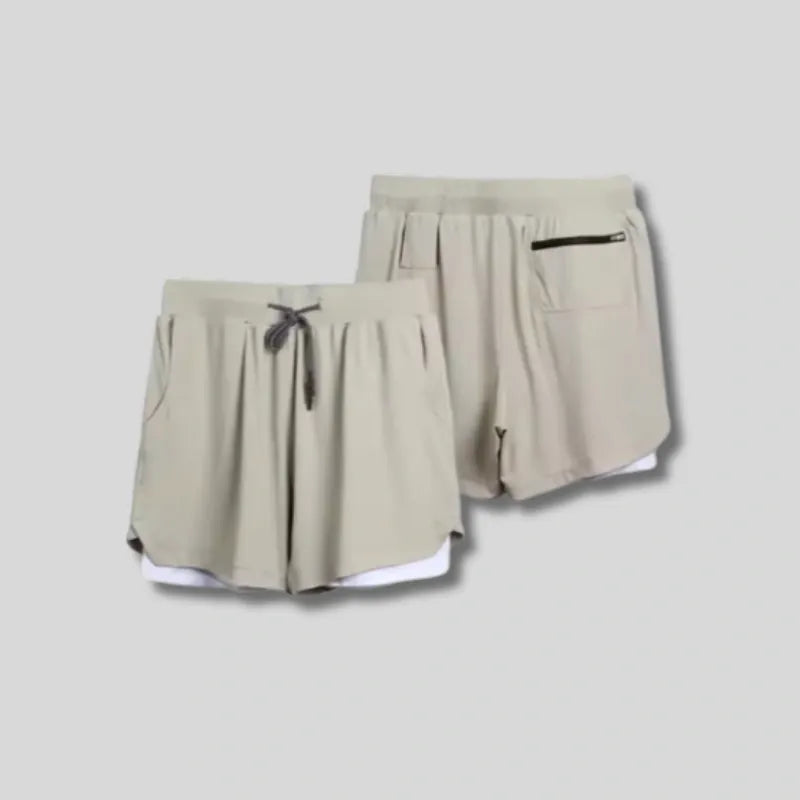 Gym Clothing Men Quick Dry 2 In 1 Gym Shorts Men