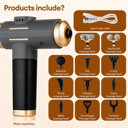 11-in-1 Percussion Massage Gun
