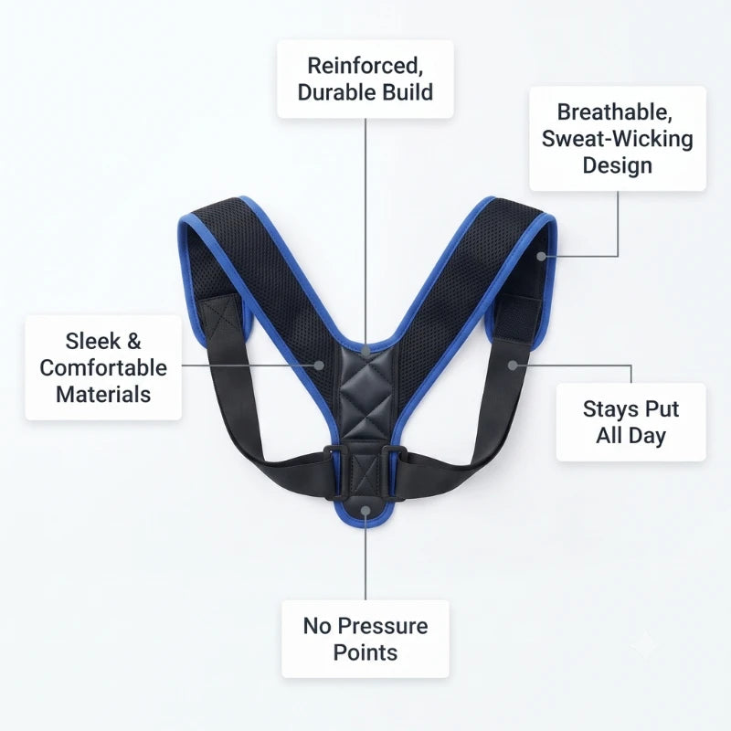 Clavicle Posture Corrector Back Support Strap