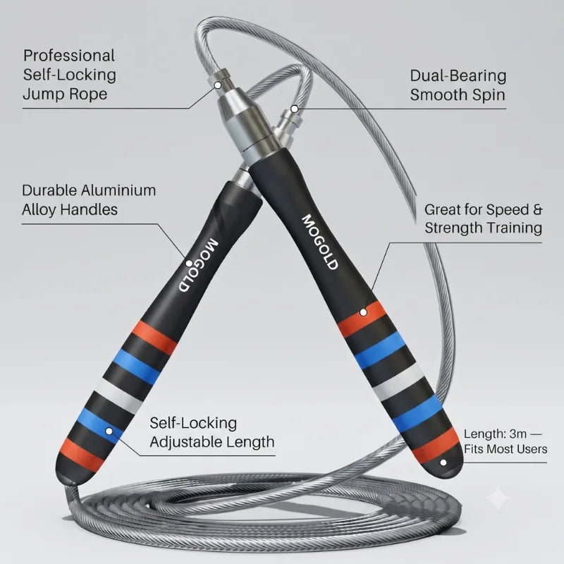 Professional Self-Locking Jump Rope