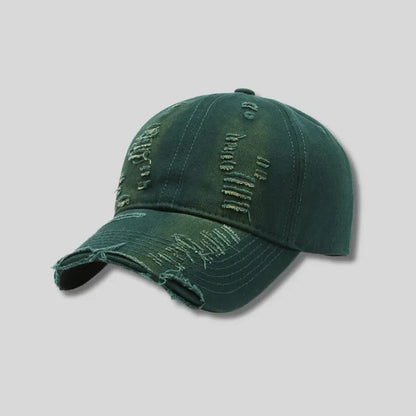 Street Hole Vintage Baseball Cap Men Do The Old Cowboy Washed