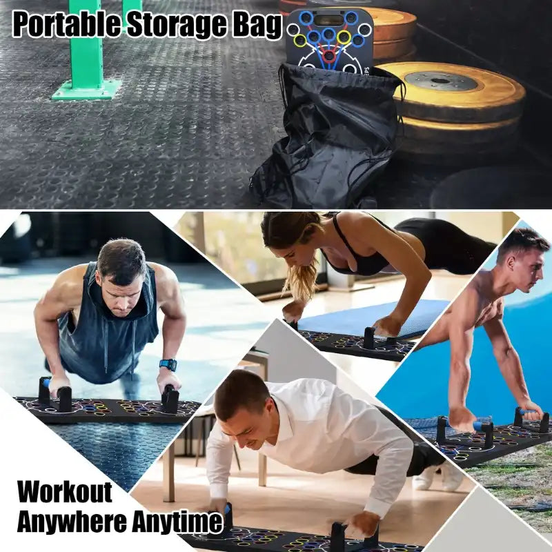 15 Fitness Accessories Multifunctional Push Up Board Home Strength Training Equipment
