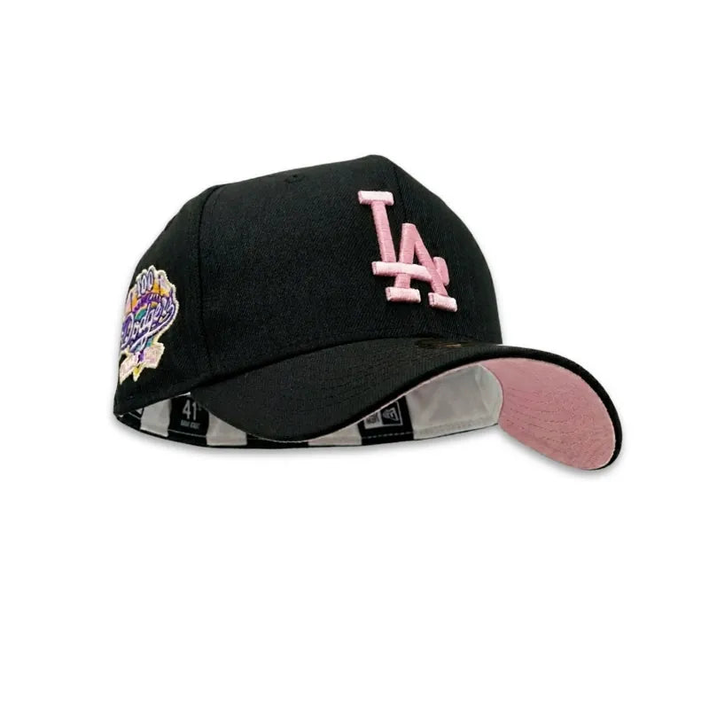 Los Angeles Dodgers All-Black Adjustable Cap – Tonal Embroidered Logo