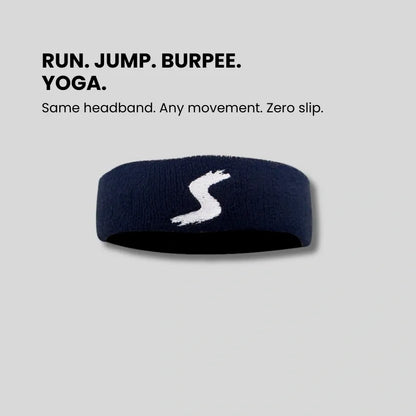 Fitness Headband — Moisture Wicking + Non-Slip