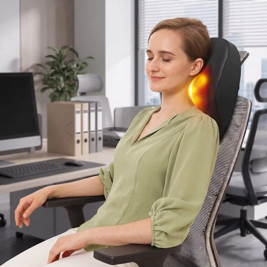 Neck & Back Massage Cushion with Heat