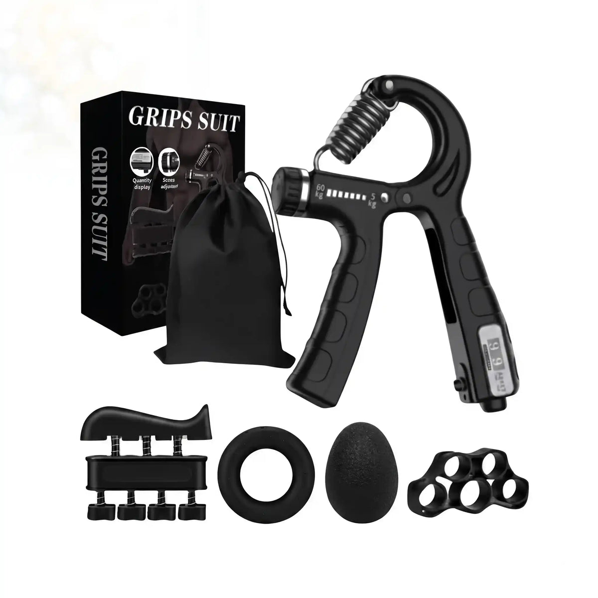 Hand Grip Strengthener 5-in-1 – Forearm Trainer