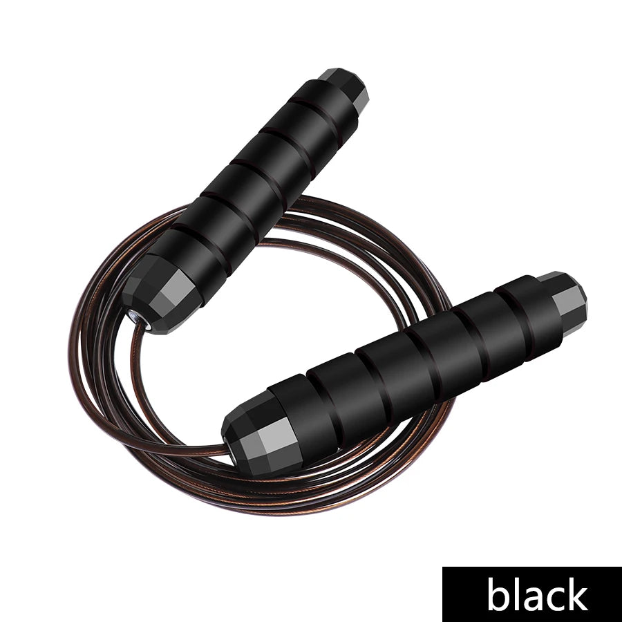 Adjustable Rapid Speed Jump Rope Steel Wire Skipping Rope for Fitness Workout Training Home Sport Equipment