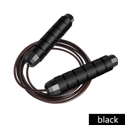Adjustable Rapid Speed Jump Rope Steel Wire Skipping Rope for Fitness Workout Training Home Sport Equipment