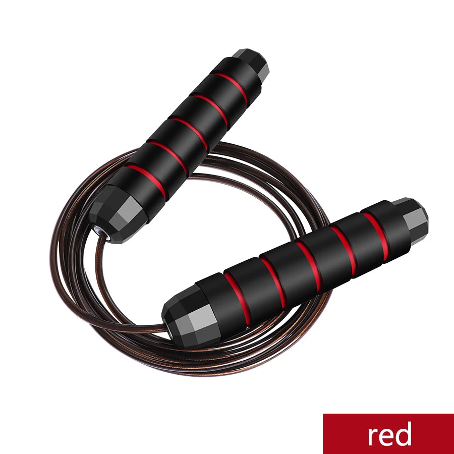 Adjustable Rapid Speed Jump Rope Steel Wire Skipping Rope for Fitness Workout Training Home Sport Equipment
