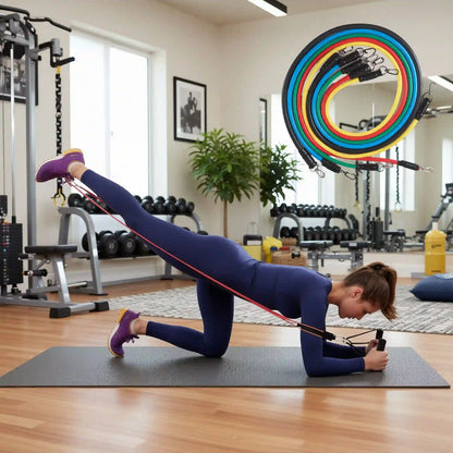 Full-Body Resistance Band Trainer Set