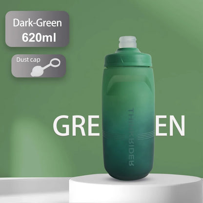 ThinkRider 620ml/750ml Bicycle Bottle MTB Road Bike Water Bottle Outdoor Sports Plastic Portable Large Capacity Drink Cycling