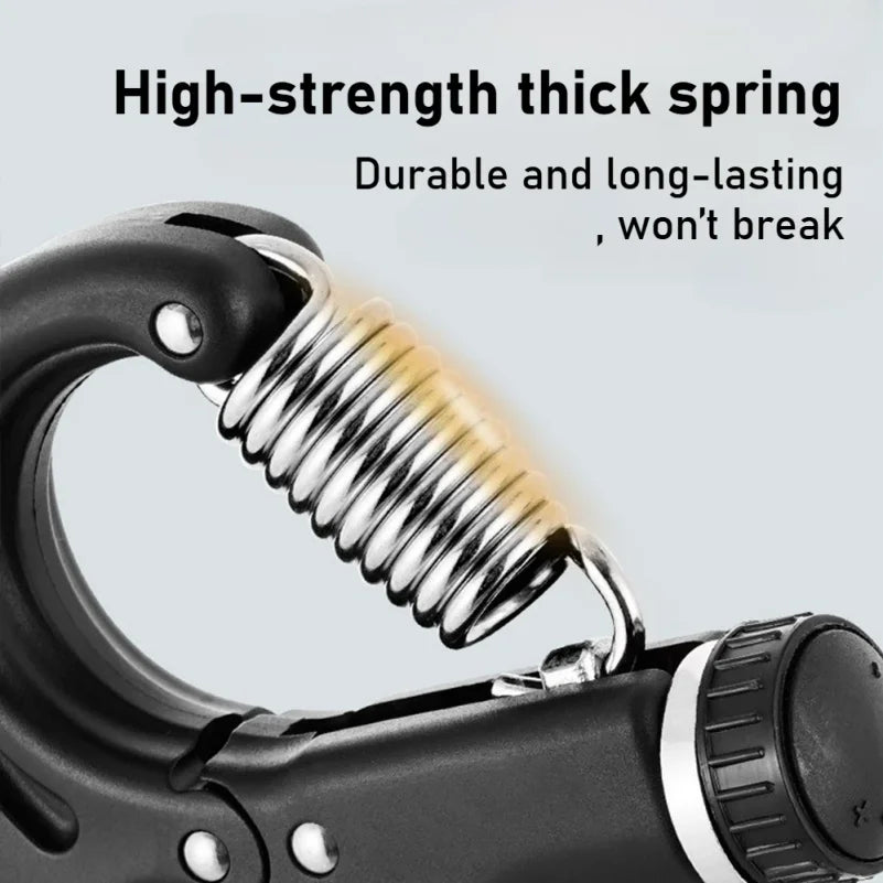 Grip Strength Trainer Forearm Strengthener Hand Squeezer Adjustable Resistance Hand Grip Strengthener for Muscle Building