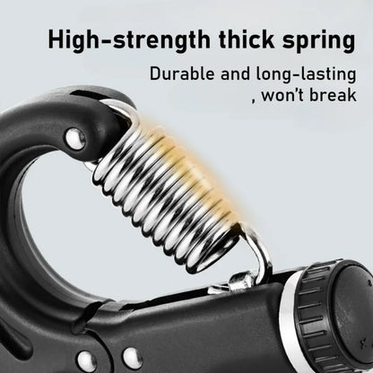 Grip Strength Trainer Forearm Strengthener Hand Squeezer Adjustable Resistance Hand Grip Strengthener for Muscle Building