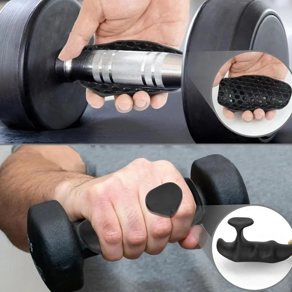 Gym Grips Fingerless Workout Gym Gloves Crosstraining Palm Grip Hand Protection Pull Grip Cross Training Palm Grip Supplies