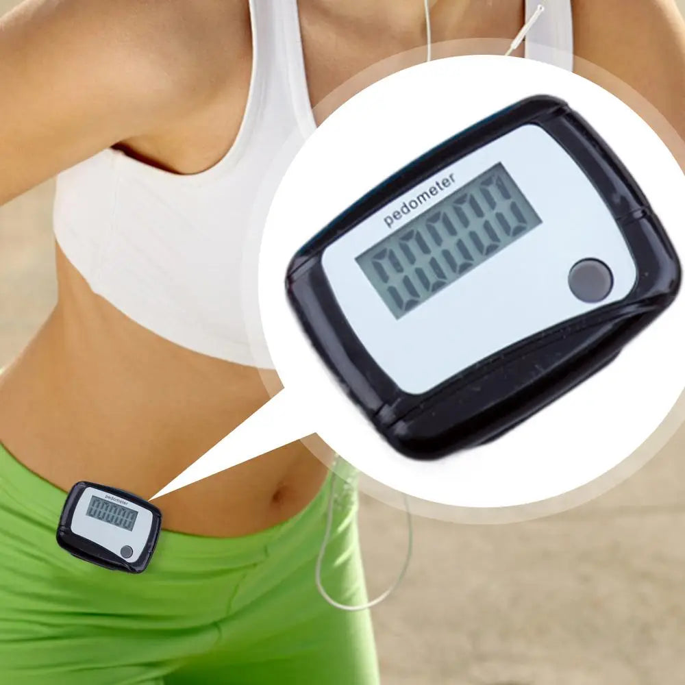 Simple Pedometers Simple Step Counter With Clip And Lanyard Outdoor Activities Fitness Tracking Tool For Jogging Hiking Running