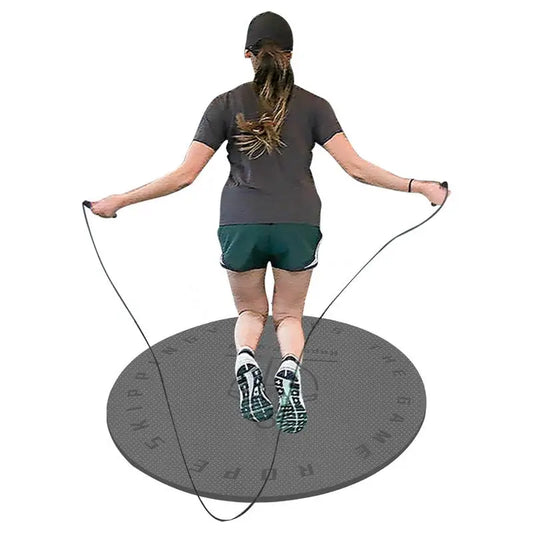Indoor Skipping Rope Mat Yoga Cushion 60cm Round Rope