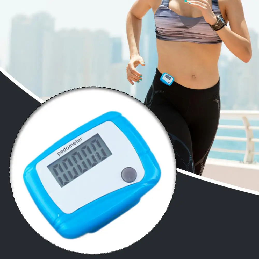 Simple Pedometers Simple Step Counter With Clip And Lanyard Outdoor Activities Fitness Tracking Tool For Jogging Hiking Running