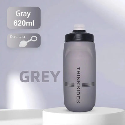 ThinkRider 620ml/750ml Bicycle Bottle MTB Road Bike Water Bottle Outdoor Sports Plastic Portable Large Capacity Drink Cycling