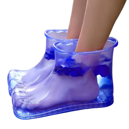 Foot Spa Soak Shoes Anti-Slip Massage Foot Bath Boots Portable