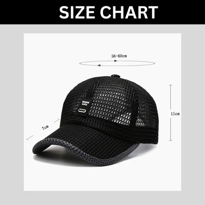 Big Eaves Summer Men's Outdoor Sunshade Sports Baseball Cap