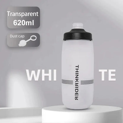ThinkRider 620ml/750ml Bicycle Bottle MTB Road Bike Water Bottle Outdoor Sports Plastic Portable Large Capacity Drink Cycling