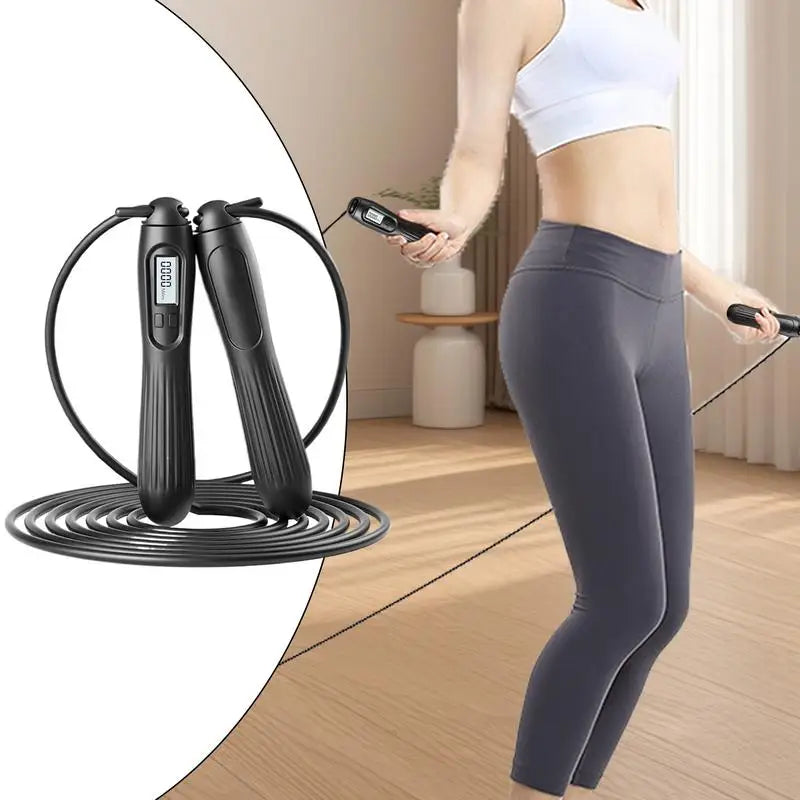 Jump Rope Smart Digital Counting Skipping Rope Gym Accessories Adjustable Home Gym Accessories Men Jump Rope For Chinese New