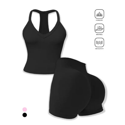 Women'S Yoga Set, Fit Elastic Breathable Sports Bra