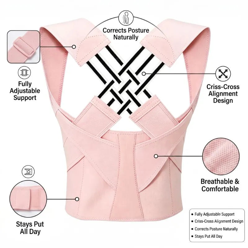 Invisible Posture Corrector Strap for Women (2PCS)
